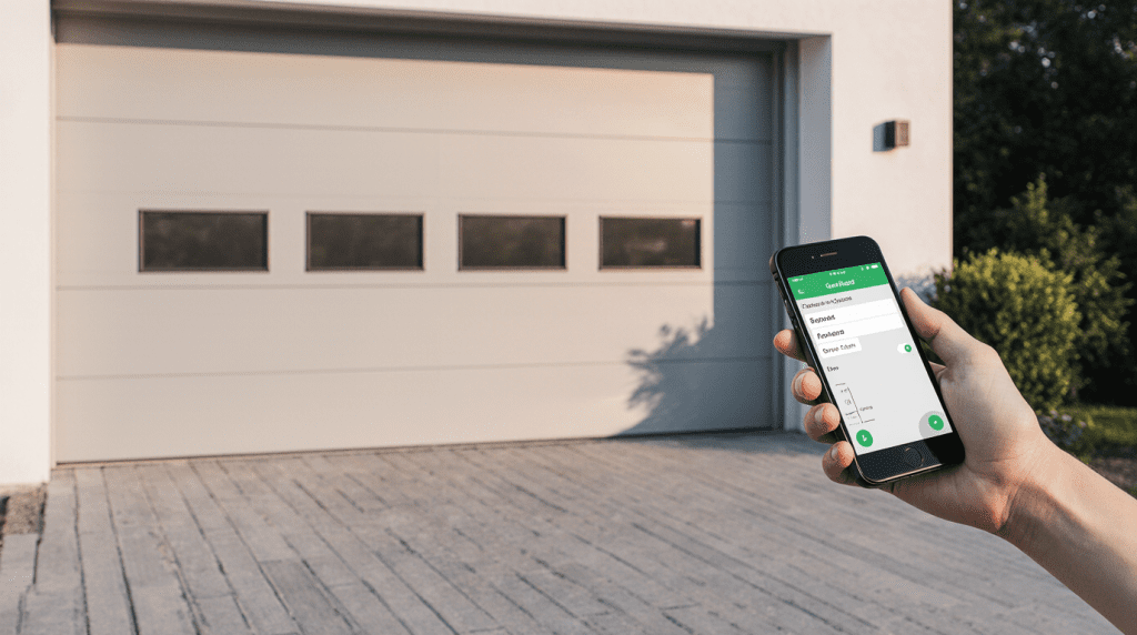 abrir y controlar el garaje desde el móvil